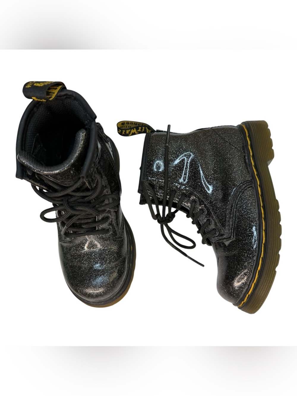 Dr Martens 1460 Sparkle Boot Kids 9